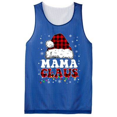 Mama Claus Funny Santa Claus Matching Family Pajamas Funny Gift Mesh Reversible Basketball Jersey Tank