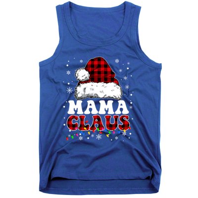 Mama Claus Funny Santa Claus Matching Family Pajamas Funny Gift Tank Top