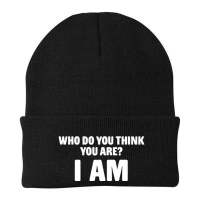 Middle Class Fancy Who Do You Think You Are I Am Knit Cap Winter Beanie