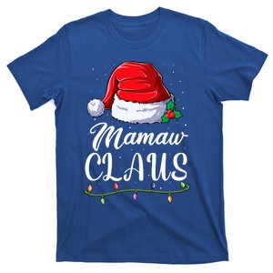 Mamaw Claus Family Matching Santa Christmas Gift T-Shirt