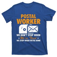 Mail Carrier Funny Gift Postal Worker S Mailman Gift T-Shirt