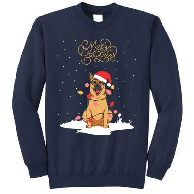 Merry Christmas Funny Xmas Christmas German Shepherd Sweatshirt