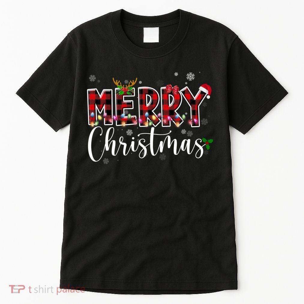 Merry Christmas Festive Cute Holiday Tall T-Shirt