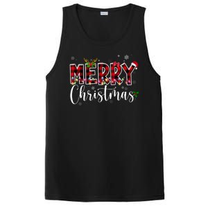 Merry Christmas Festive Cute Holiday PosiCharge Competitor Tank