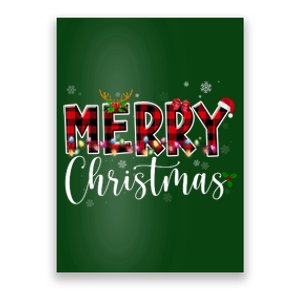 Merry Christmas Festive Cute Holiday Poster