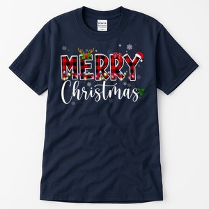 Merry Christmas Festive Cute Holiday Tall T-Shirt