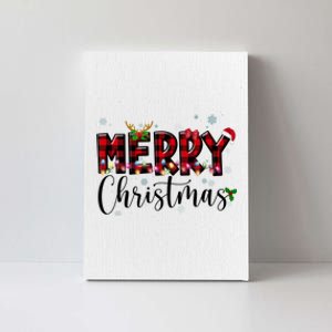 Merry Christmas Festive Cute Holiday Canvas