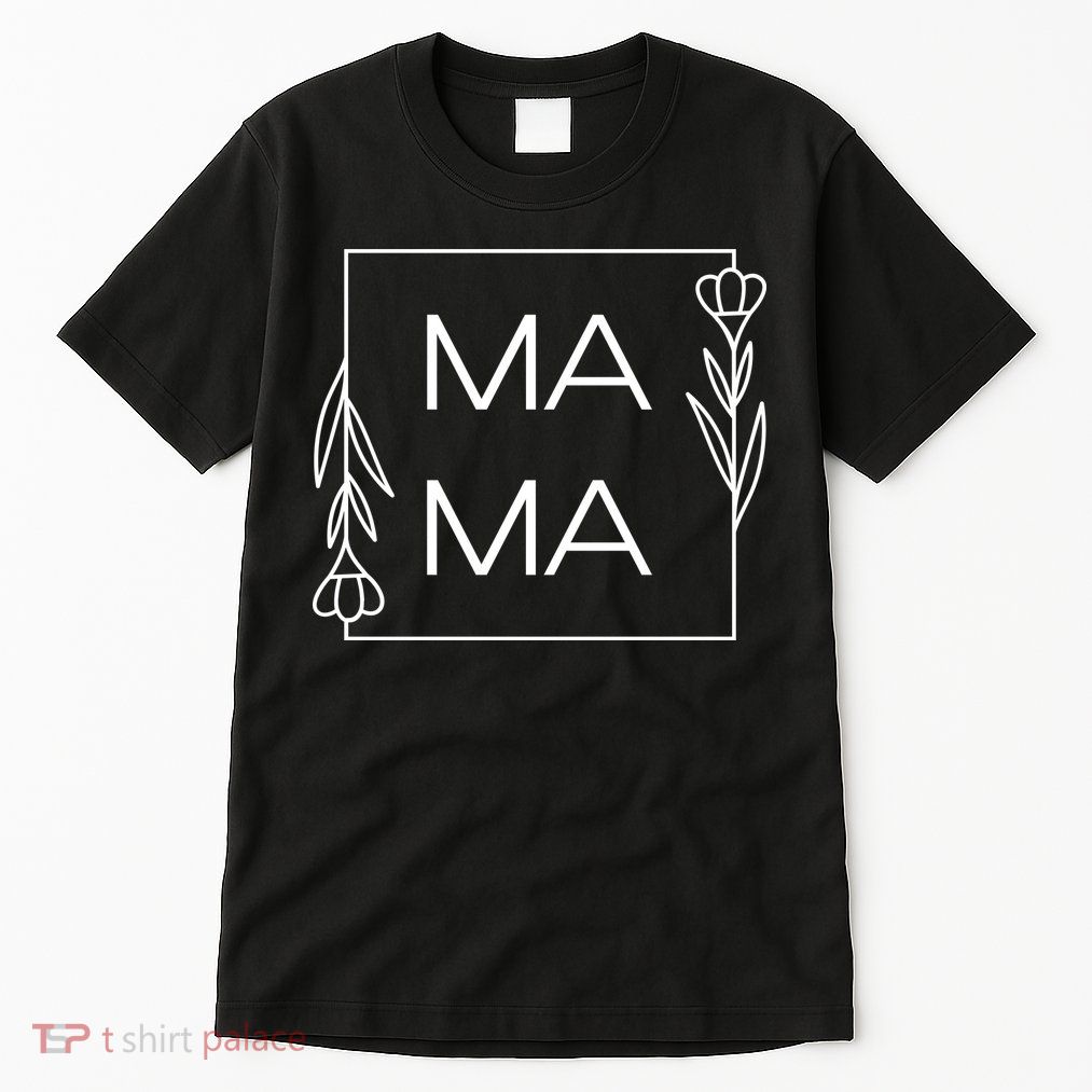 Mama Cute Flower Mother's Day Gift Tall T-Shirt