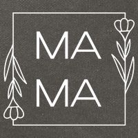 Mama Cute Flower Mother's Day Gift Cotton Canvas Backpack