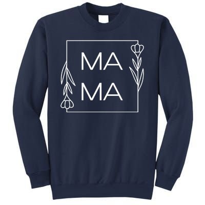 Mama Cute Flower Mother's Day Gift Sweatshirt