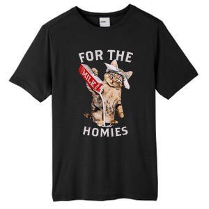 Milk Cat For The Homies Lover Kids Women Tall Fusion ChromaSoft Performance T-Shirt