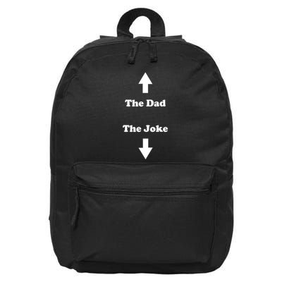 Middle Class Fancy The Dad The Joke 16 in Basic Backpack