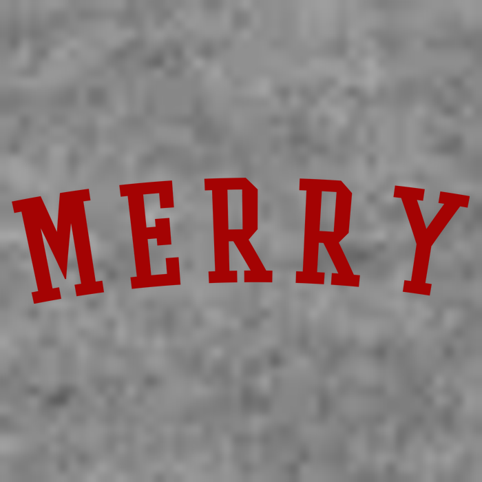 Merry Christmas Festive Holiday Womens T-Shirt