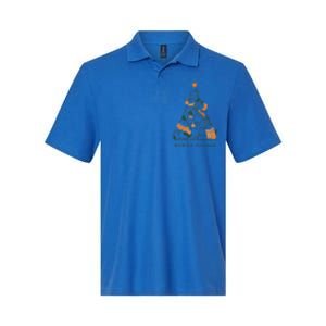 Merry Catmas Funny Cats Christmas Tree Xmas Gift Cute Gift Softstyle Adult Sport Polo