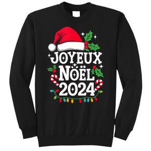 Merry Christmas French Family Joyeux Noel 2024 France Sweatshirt