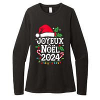 Merry Christmas French Family Joyeux Noel 2024 France Womens CVC Long Sleeve Shirt