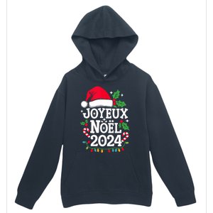 Merry Christmas French Family Joyeux Noel 2024 France Urban Pullover Hoodie