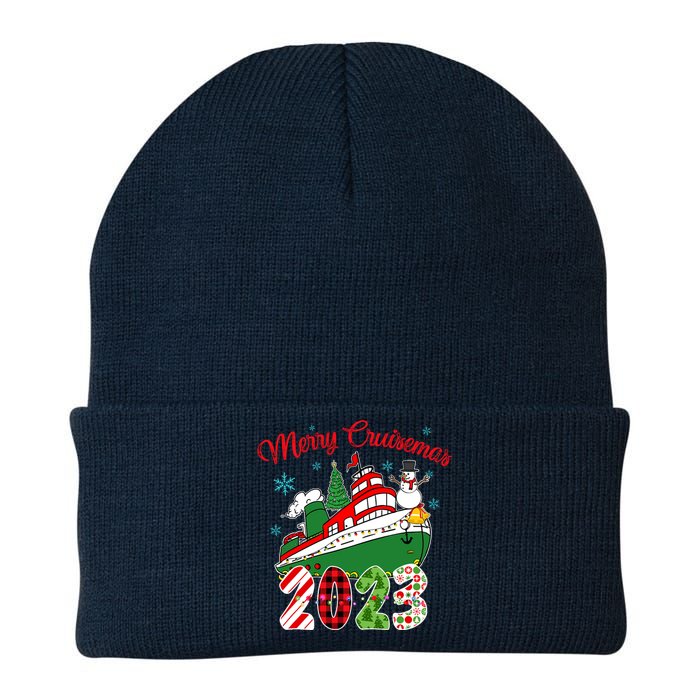 Merry Cruisemas Family Cruise Christmas Funny Boat Trip Knit Cap Winter Beanie