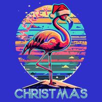 Merry Christmas Flamingo Pink Flamingo Christmas Xmas Gift 16 in Basic Backpack