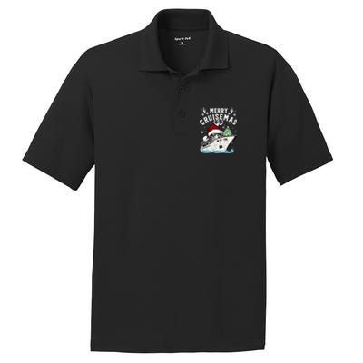 Merry Cruisemas Funny Cruise Ship Family Christmas Meaningful Gift PosiCharge RacerMesh Polo