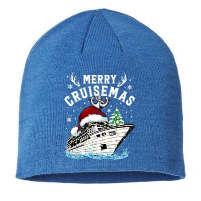 Merry Cruisemas Funny Cruise Ship Family Christmas Meaningful Gift Sustainable Beanie