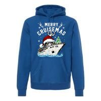 Merry Cruisemas Funny Cruise Ship Family Christmas Meaningful Gift Premium Hoodie