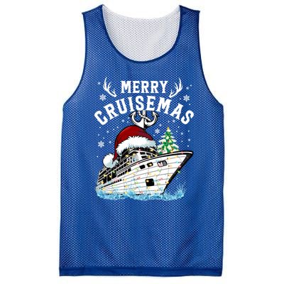 Merry Cruisemas Funny Cruise Ship Family Christmas Meaningful Gift Mesh Reversible Basketball Jersey Tank