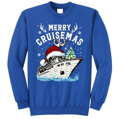 Merry Cruisemas Funny Cruise Ship Family Christmas Meaningful Gift Tall Sweatshirt