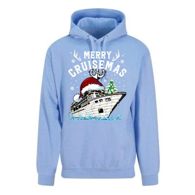 Merry Cruisemas Funny Cruise Ship Family Christmas Meaningful Gift Unisex Surf Hoodie