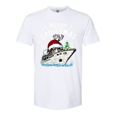 Merry Cruisemas Funny Cruise Ship Family Christmas Meaningful Gift Softstyle CVC T-Shirt