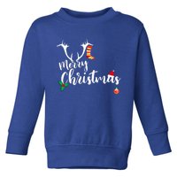 Merry Christmas Funny Gift Toddler Sweatshirt