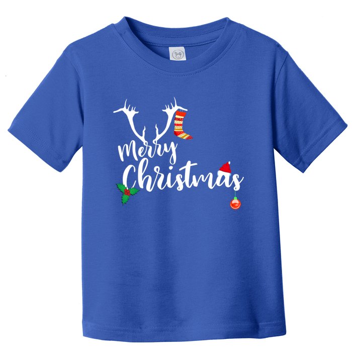 Merry Christmas Funny Gift Toddler T-Shirt