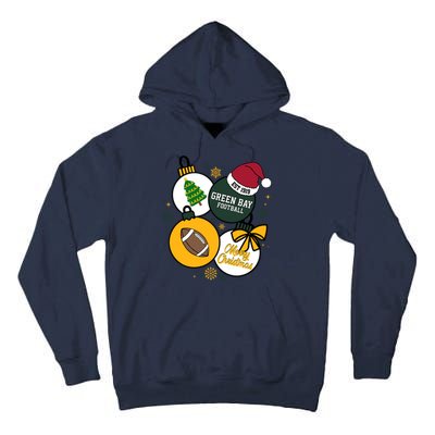 Merry Christmas Green Bay Baseball Est 1919 Tall Hoodie