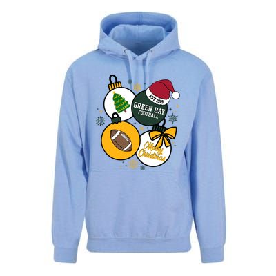 Merry Christmas Green Bay Baseball Est 1919 Unisex Surf Hoodie