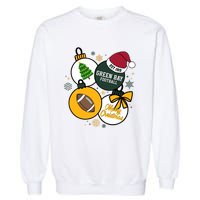 Merry Christmas Green Bay Baseball Est 1919 Garment-Dyed Sweatshirt