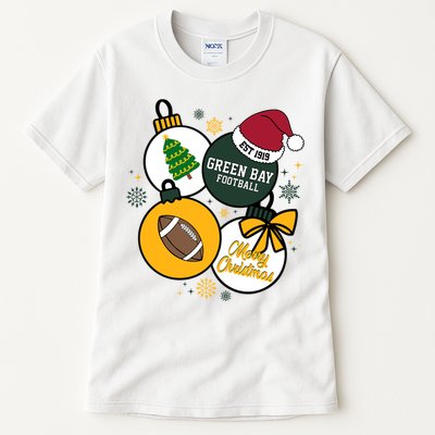 Merry Christmas Green Bay Baseball Est 1919 Tall T-Shirt