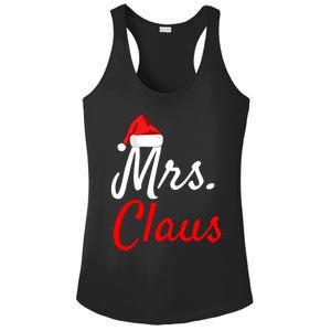 Mrs Claus Gift Daddy Claus Mama Claus Pjs Gift Ladies PosiCharge Competitor Racerback Tank