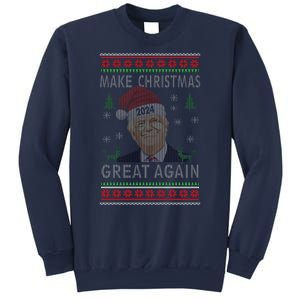 Make Christmas Great Again Funny Trump Ugly Christmas Sweatshirt