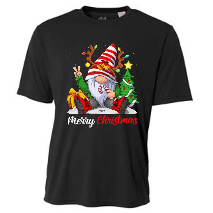 Merry Christmas Gnome Family Christmas For Cooling Performance Crew T-Shirt