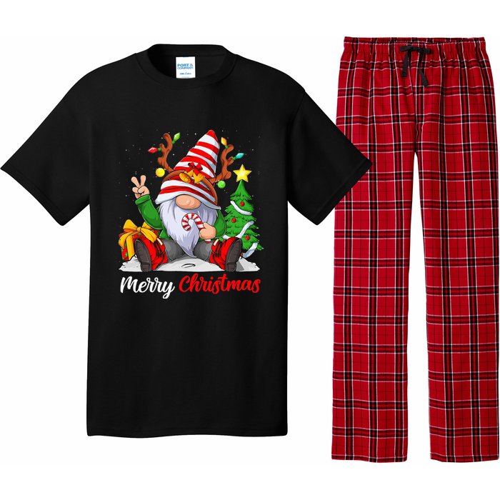 Merry Christmas Gnome Family Christmas For Pajama Set