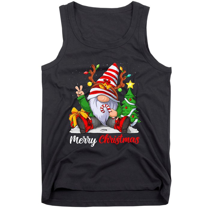 Merry Christmas Gnome Family Christmas For Tank Top