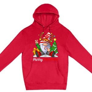 Merry Christmas Gnome Family Christmas For Premium Pullover Hoodie