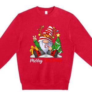 Merry Christmas Gnome Family Christmas For Premium Crewneck Sweatshirt