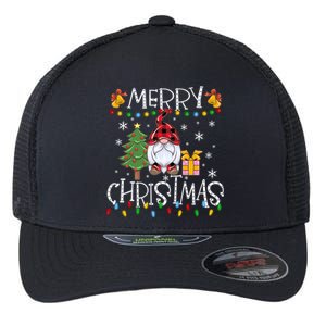 Merry Christmas Gnome Family Christmas Meaningful Gift Great Gift Flexfit Unipanel Trucker Cap