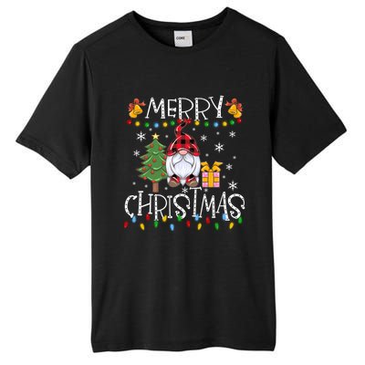 Merry Christmas Gnome Family Christmas Meaningful Gift Great Gift Tall Fusion ChromaSoft Performance T-Shirt