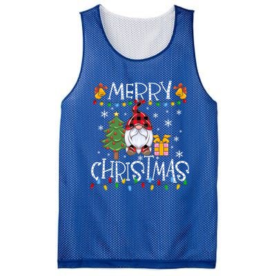 Merry Christmas Gnome Family Christmas Meaningful Gift Great Gift Mesh Reversible Basketball Jersey Tank