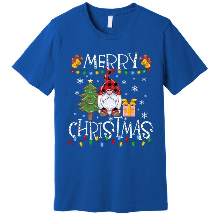 Merry Christmas Gnome Family Christmas Meaningful Gift Great Gift Premium T-Shirt