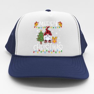 Merry Christmas Gnome Family Christmas Meaningful Gift Great Gift Trucker Hat