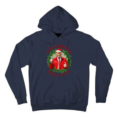 Make Christmas Great Again Donald Trump Maga Tall Hoodie