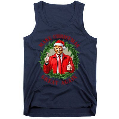 Make Christmas Great Again Donald Trump Maga Tank Top